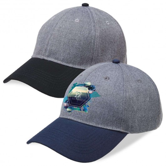 Curved Heather Cap featured colours